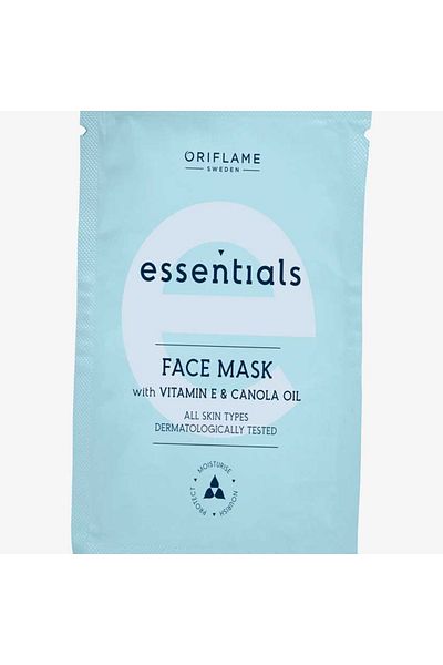 Oriflame Paraben-Free Face Mask with Vitamin E & Canola Oil
