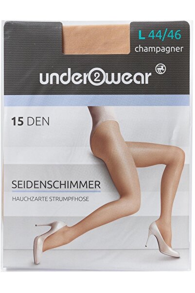 Underwear Chiloți subțiri 15 den, culoarea pielii, lucioase Mărimea 44/46