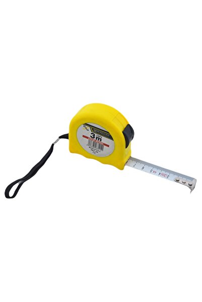 Haksan 3m/10ft 13mm Sarı Çelik Metre