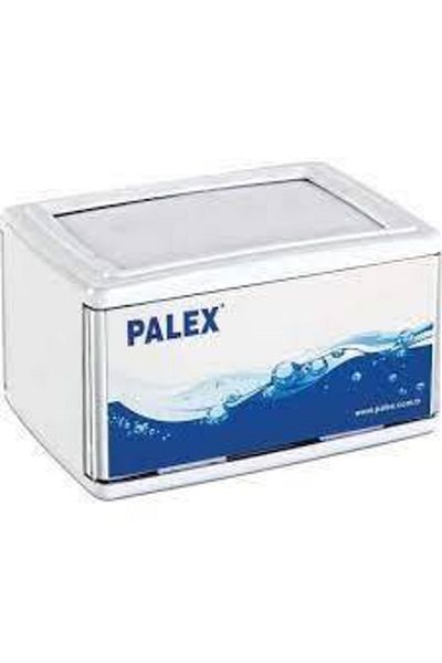 Palex 3536-0 White Heavy Horizontal Table Top Napkin Dispenser
