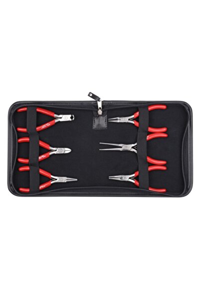 CETA FORM 6 Parça C-tronıc Basic Elektronikçi Pense Takımı (DERİ ÇANTALI)