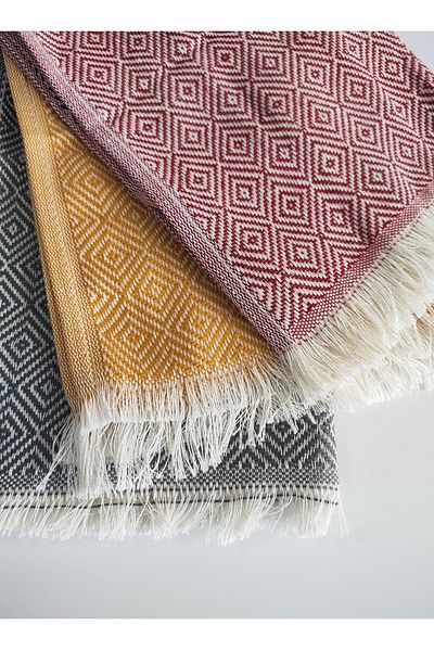 Şaheser Lavetă de bucătărie 3 bucăți șervețel Pestemal Peskir Jacquard 50x30cm