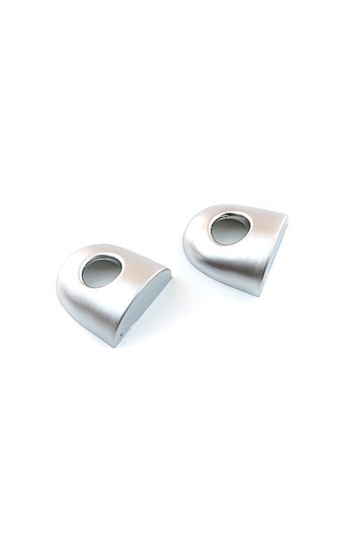 Bross Otomotiv 2 Pieces Silver Color Exterior Door Handle Part For Renault Nissan8200028786