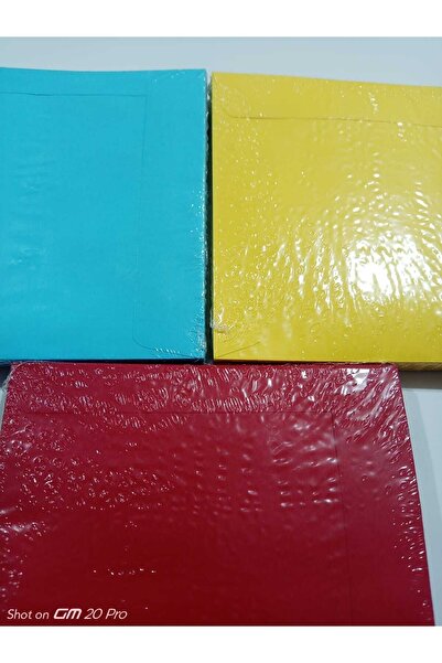 Yener Кольорові конверти для компакт-дисків, 25 штук