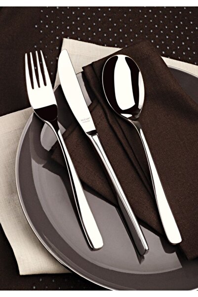 Kılıçlar Ind 12 Kişilik 84 Parça 18/10 Paslanmaz Çelik- Çatal Bıçak Seti Bele...