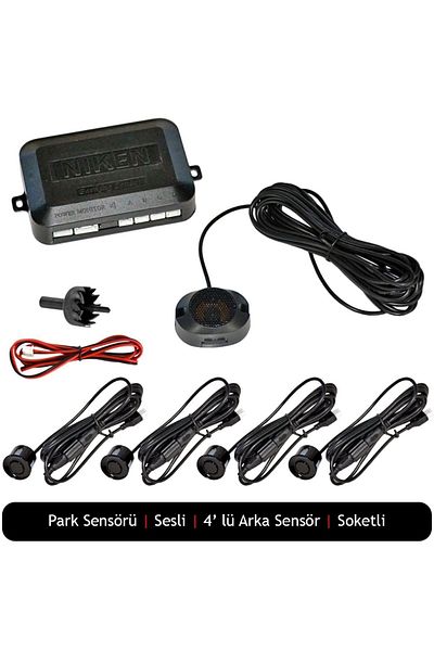 Niken Parking Sensor Black with Sound Alert