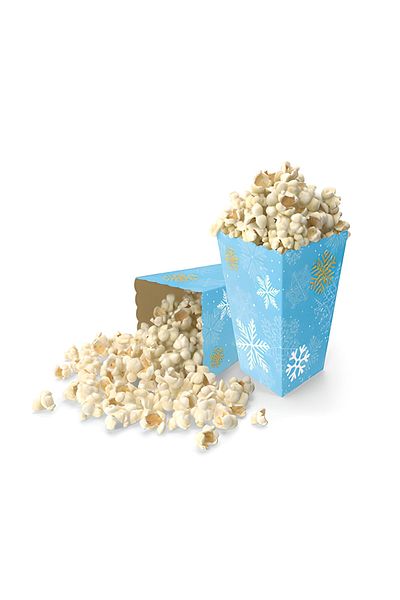 Mini Parti Mini Party Store Corn Box Snowflake 8 Pieces