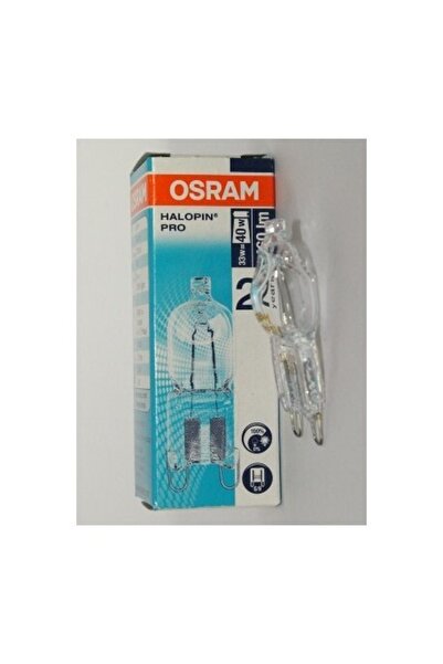 Osram G9 Duy Kapsül Halojen Lamba- 66733 G9 Duy 220v 33w=40w Halopın Halojen Ampul