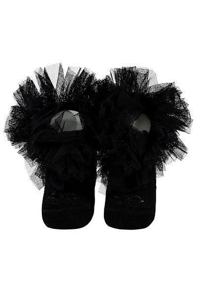 Minidamla Luxury Tulle Stinky Feet and Black Socks 42530
