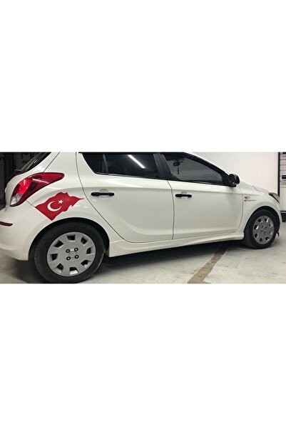 HasAkman Hyundai I20 Twin Uyumlu Marşpiyel Seti Mat Siyah Plastik 2008 2009 2010 2011 2012 2013 2014