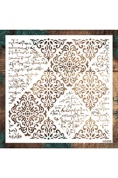 STENCİLTASARIM Stencil Tasarım Hd255 - Dekoratif Duvar Fayans Ve Eşya Boyama ...