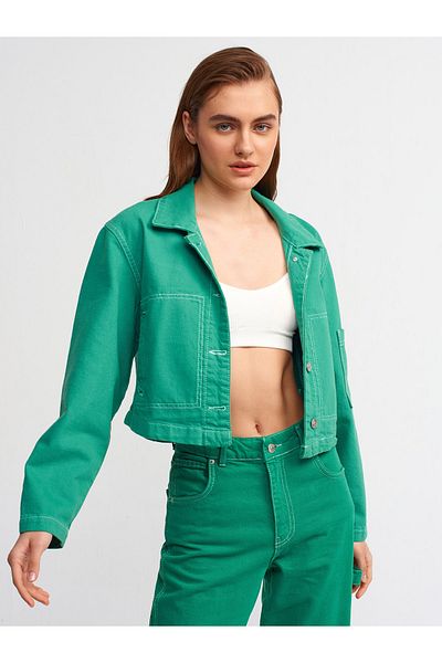 Dilvin Winterjacke - Grün - Puffer