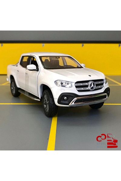 WELLY سيارة مرسيدس بنز X-class بمقياس 1/24 *c&c Model Garage* سيارة طراز معدني مصبوب