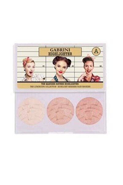 Gabrini Highlighter A 3'lü Aydınlatıcı Paleti