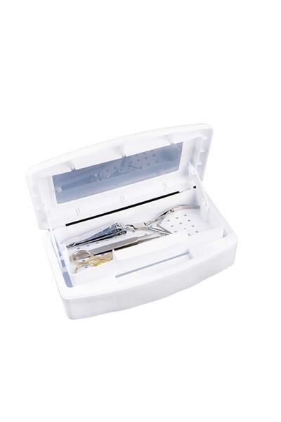 Nail Republic Çift Bölmeli Manikür Pedikür Aletleri Sterilizasyon Kutusu