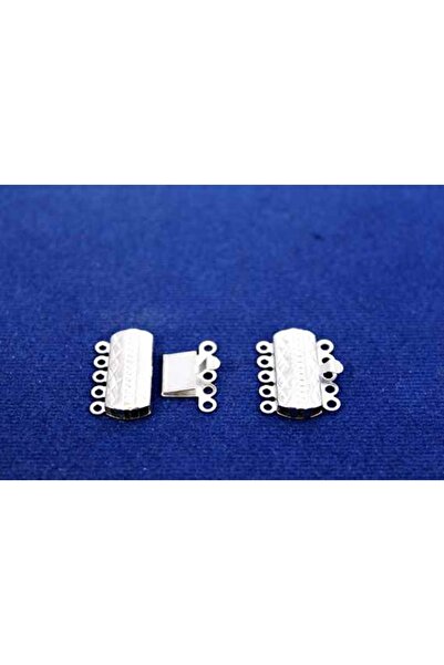 yfhobi 1 Adet - 20 Mm, Beşli Geçmeli Klips, Takı Klipsi, Bileklik Klipsi, Nik...