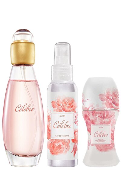 AVON Celebre Kadın Parfüm Edt 50 Ml Celebre Kadın Vücut Spreyi 100 Ml