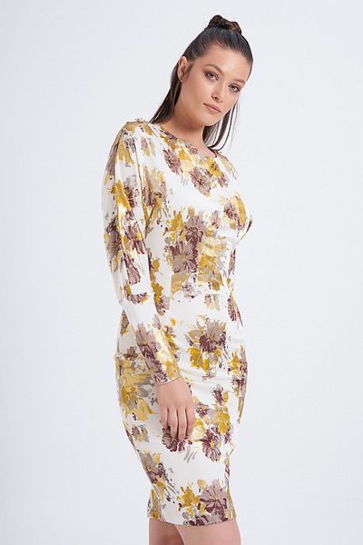 Balizza Blz-patterned Stone Embroidery Detailed Evening Dress