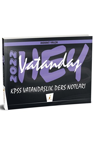 Pelikan Yayınları Hey Vatandaş! 2022 Kpss Vatandaşlık Ders Notları