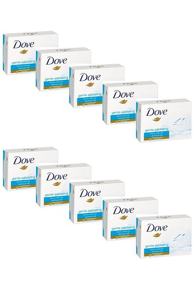 Dove Gentle Exfoliating Soap 100 Gr X 10 Pieces