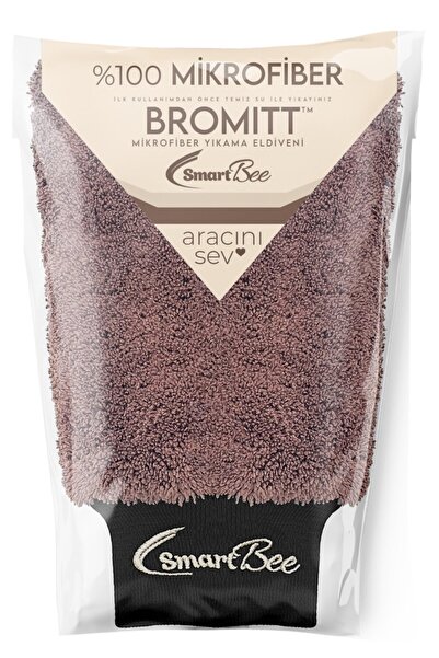 SmartBee Bromitt Mikrofiber Oto Yıkama Eldiveni