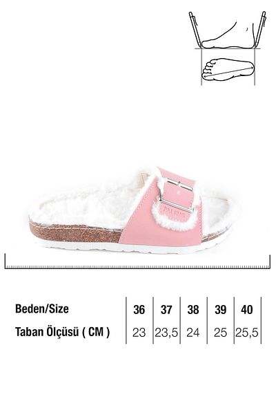 Paleng Γυναικείες παντόφλες σόλας από φελλό