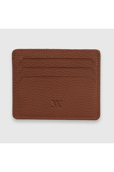 My Valice Unisex Genuine Leather Wallet And Card Holder 1817 Tan