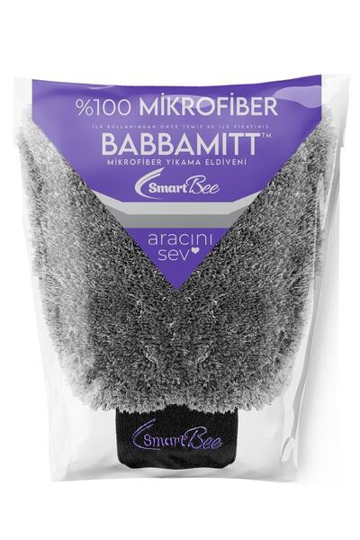 SmartBee Babbamıtt Mikrofiber Oto Yıkama Eldiveni
