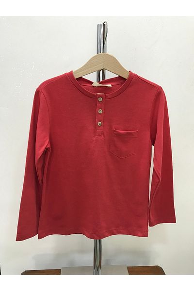 Çikoby Boy's Front Placket Tshirt