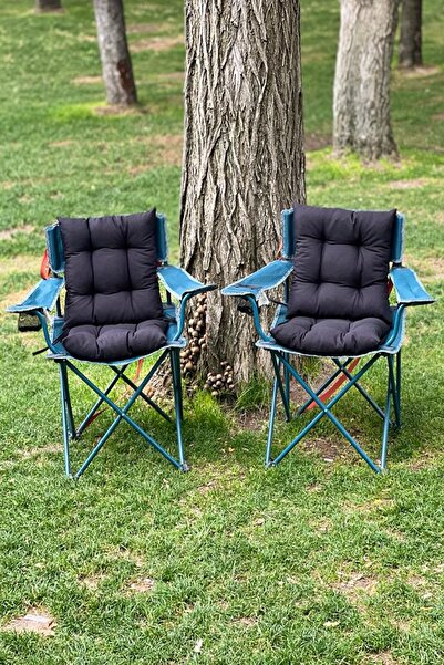 TEZKOTEKSTİL 4'lü Kombin Pofidik Minder Kare Pofuduk Sandalye Minderi Duck Bezi 40 X 40 Cm