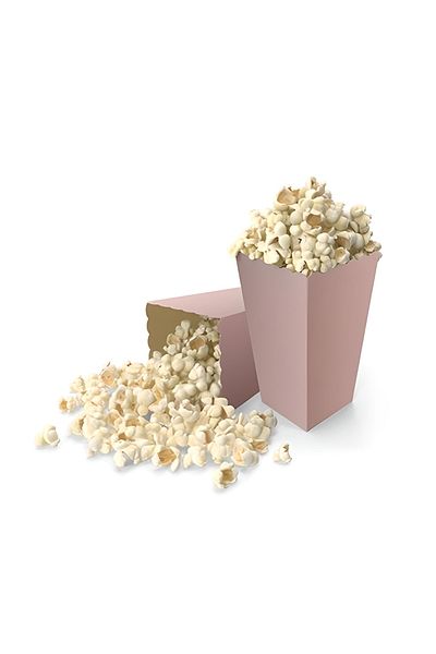 Mini Parti Rose Gold 8-Piece Mini Party Store Corn Box