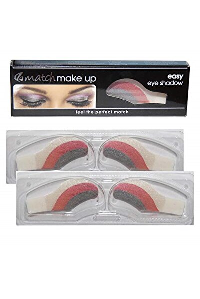 Match 3 ألوان ظلال عيون سهلة الاستخدام - اللون رقم: 2، عبوة واحدة