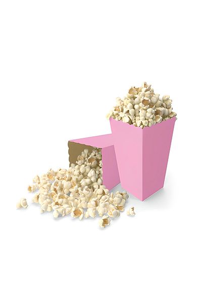 Mini Parti Mini Party Store Corn Box Pink 8 Pieces