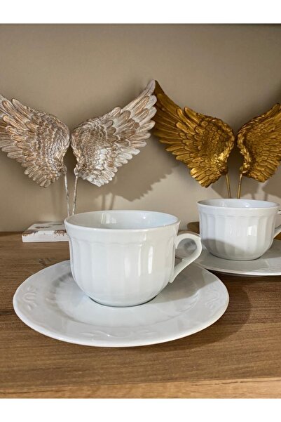 ZAGİ 2'li Porselen Çay Fincanı Takımı 300 Ml