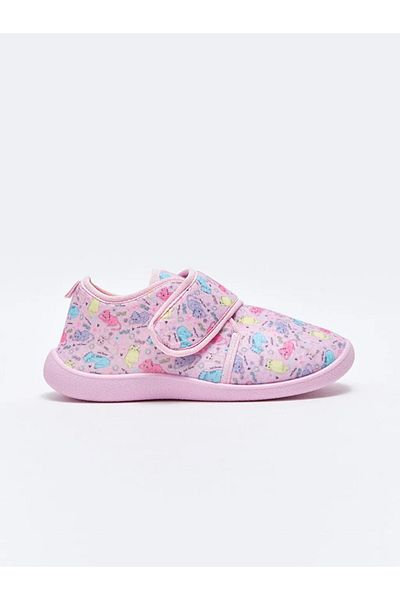 LC Waikiki Παντόφλες για κορίτσια με εμπριμέ Velcro