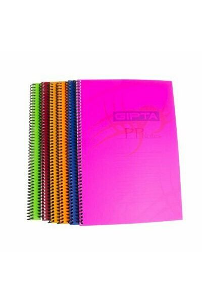 Gıpta غطاء حلزوني Pp Eco Notebook A4 60/4 5038-4176 قطعة واحدة