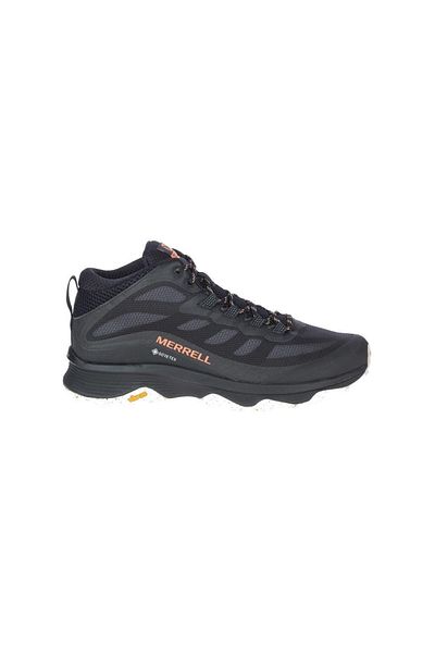 Merrell J135409 Moab Speed Mid GTX Black Men's Outdoor Boots