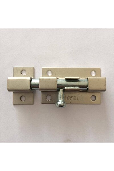 Beşel Mini Saten Kapı Sürgüsü 4 Cm