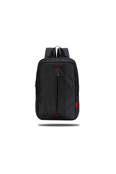 Classone Pr-r140 قماش مقاوم للماء من سلسلة روما، 13-14 بوصة، حقيبة ظهر للكمبيوتر المحمول - أسود