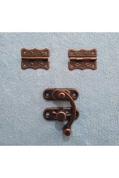 Ozs Papatya Dekoratif Mini Tavla Menteşe Ve Klips Antik Renk