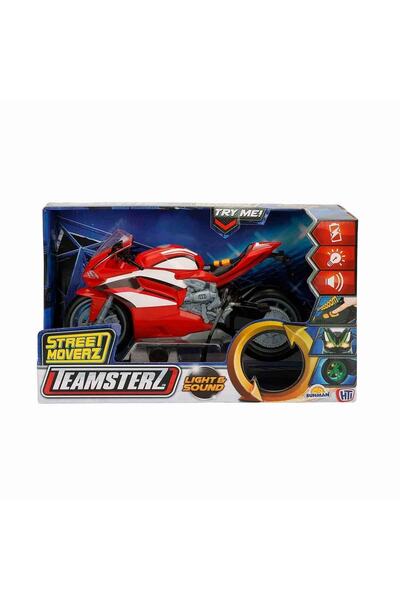 Teamsterz Sesli Ve Işıklı Kendi Giden Oyuncak Motosiklet