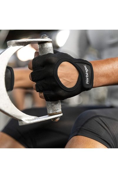 HARBINGER Wmns Power Gloves - M Kadın Fitness Eldiveni Black