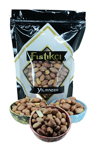 Fıstıkçı Yılmazer Yılmazer Tuzlu Kavrulmuş Yer Fıstığı Ekstra 1kg Büyük Taneli