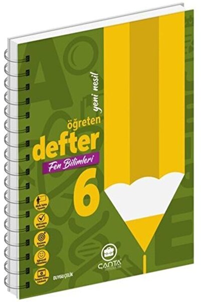 Çanta Yayınları 6.sınıf Fen Bilimleri Yeni Nesil Öğreten Defter