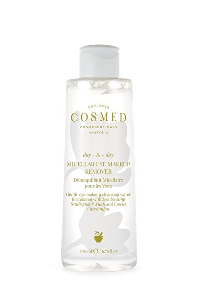 Cosmedi Cosmed Micellar Eye Makeup Remover Kirpik Besleyici Göz Makyaj Temizleyici Miceller Su 200ml