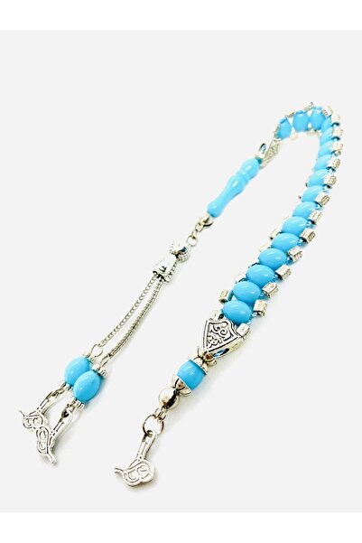 AgateStones Sentetik Kehribar - Kendi Taşından Imameli Zaza Tesbih