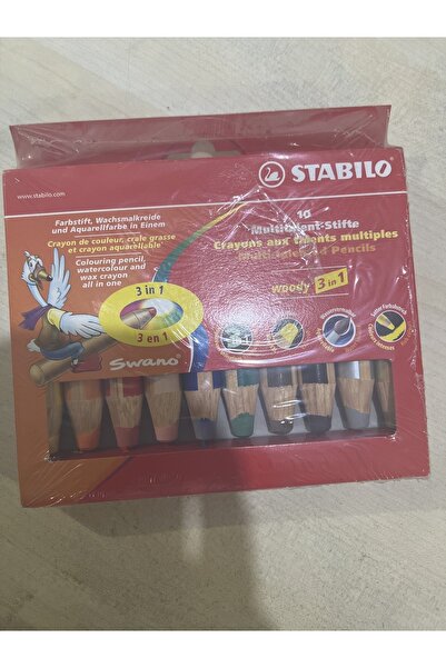 Stabilo Woody 3 în 1 10 coli