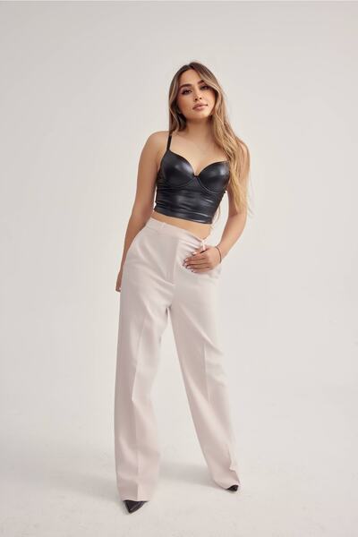 ZumaS Deri Görünüm Crop Büstiyer