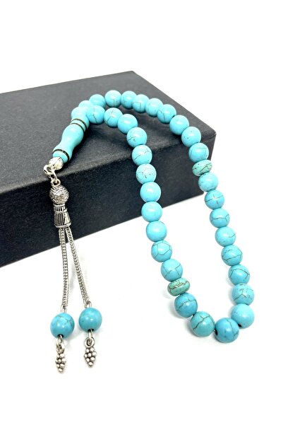 AgateStones Τυρκουάζ χάντρες προσευχής από την πέτρα Άρα και Ιμάσι