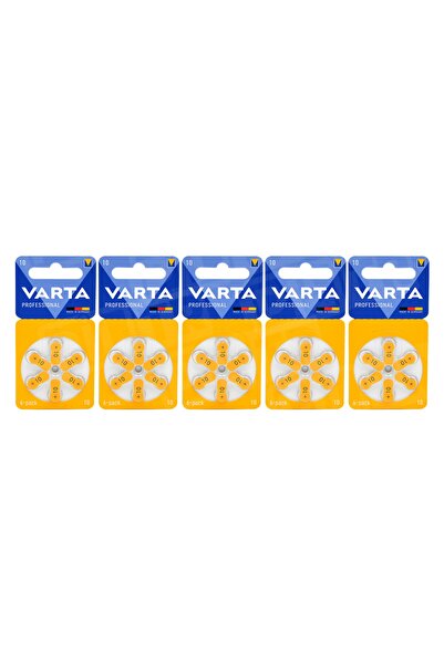 Varta 10 Numara Işitme Cihaz Pili 6x5 (30 Adet)